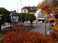 Blick auf den Bahnhof Bad Harzburg am 31.10.2014